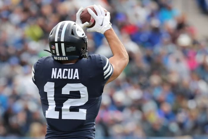 Puka Nacua vs Boise State all navy